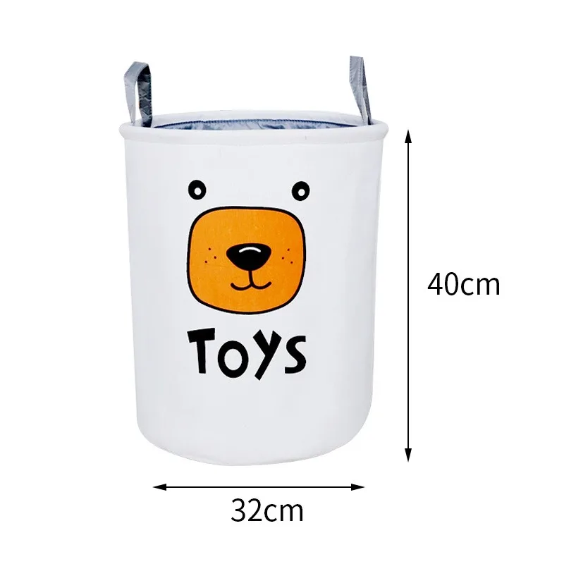 2024 Thickened toy storage bucket, fabric EVA home multi-purpose storage, dirty clothes basket, foldable dirty clothes basket 6