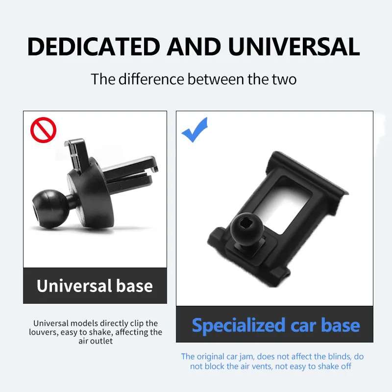 حامل هاتف السيارة المحمول مخصص يتصاعد قوس قاعدة تد...