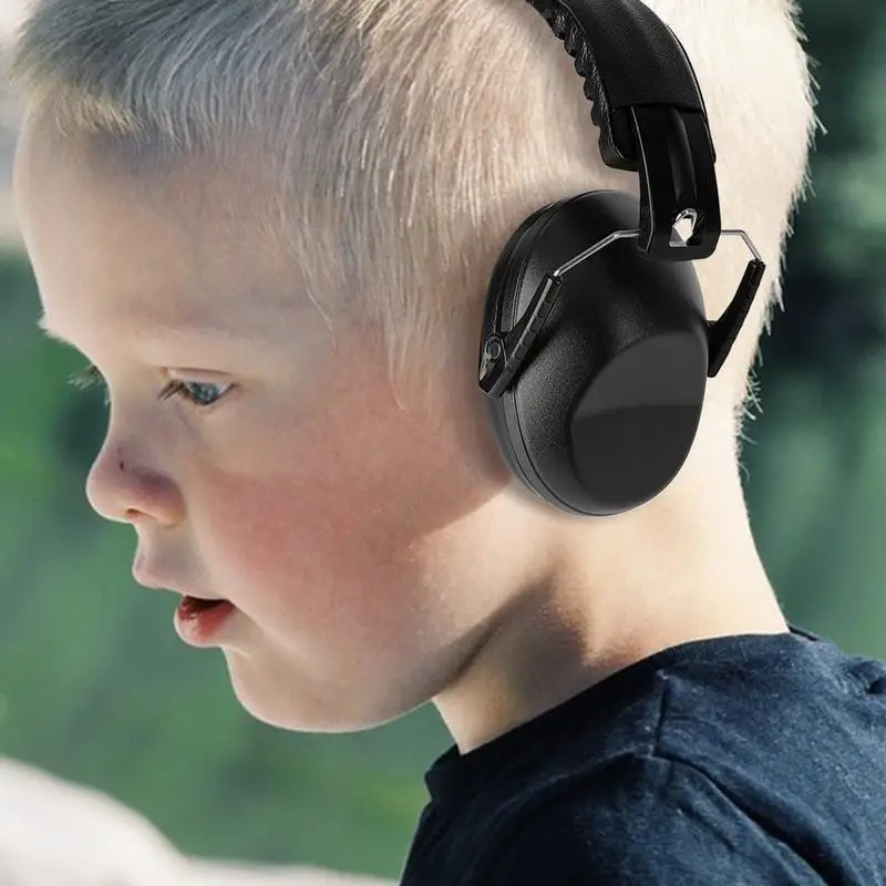 Kids Ears Protection Anti Noise Child Earmuff Cozy Children Sleep Ear Stretcher Adjustable Sound Proof Earplugs for Reading