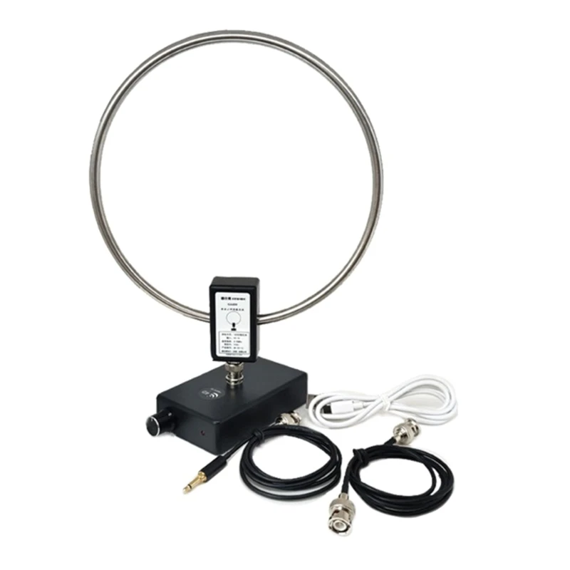 

SW2.3-30MHz MW522-1710KHz Active Receive Antenna Loop Antenna Low Noise Short Radio Antenna