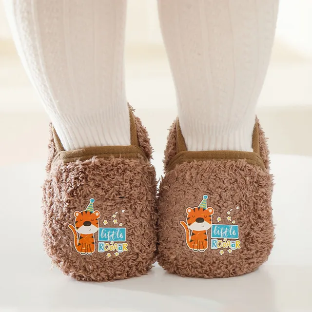 Cozy and stylish baby slippers