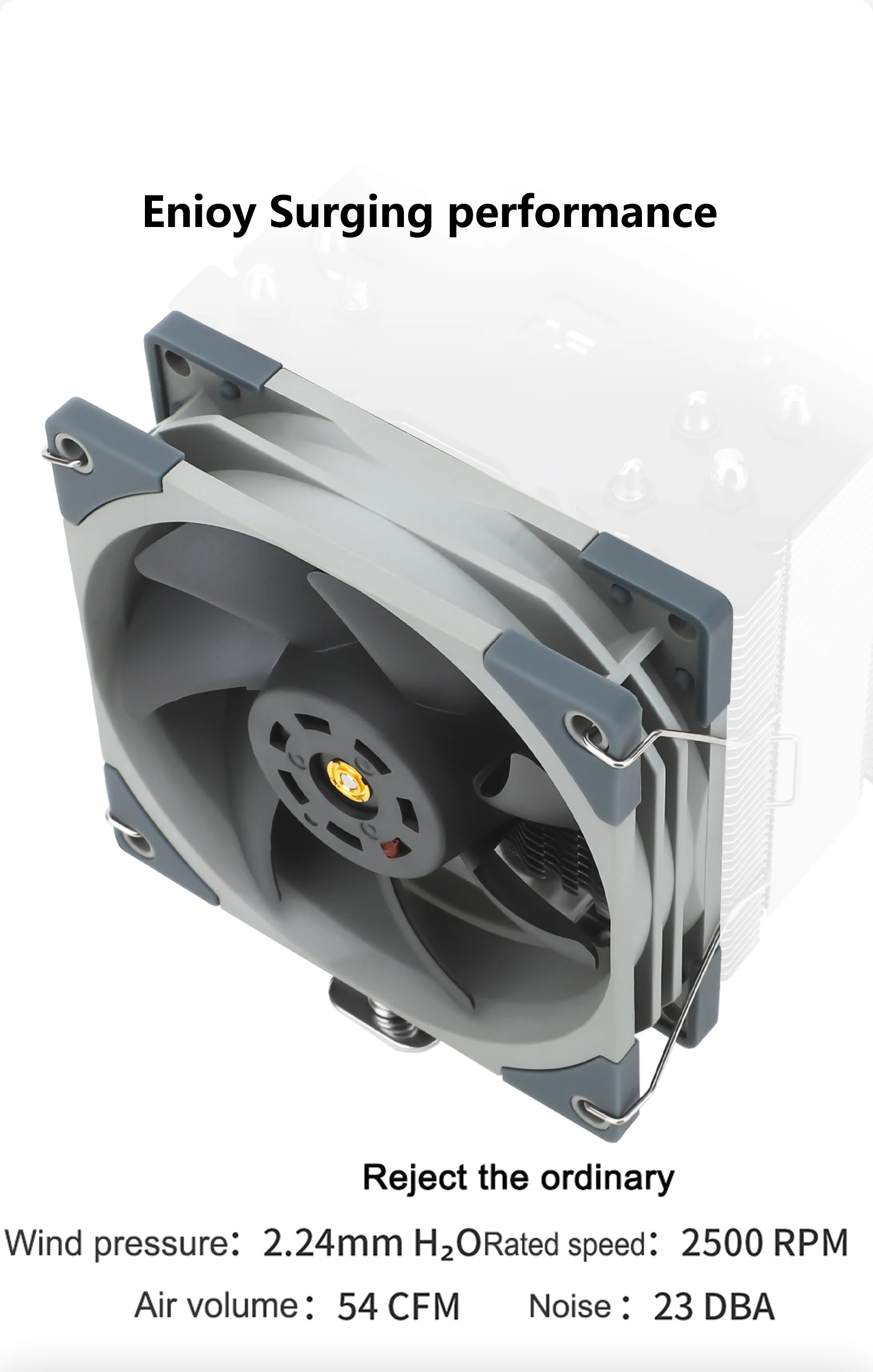 TL-B9 92mm chassis fan 2500 speed 4pin PWM S-FDB V2 bearing three-dimensional mo