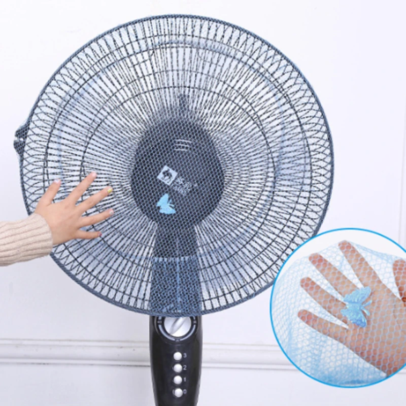 Electric Fans Round Dustproof Cover Revent Fingers Safety Supply Dust Cover Electric Fan Protection Household Dust Cover