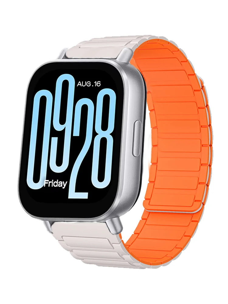 Magnetic Silicone Sport Band - Soft Loop Wrist Strap, 22MM