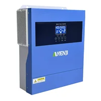 Onduleur solaire hybride 4,2 kw, 6,2 kw, 24V, 48V, 230VAC, onde sinusoïdale Pure, réseau marche/arrêt, MPPT100A/120a, chargeur solaire, pour la maison 4