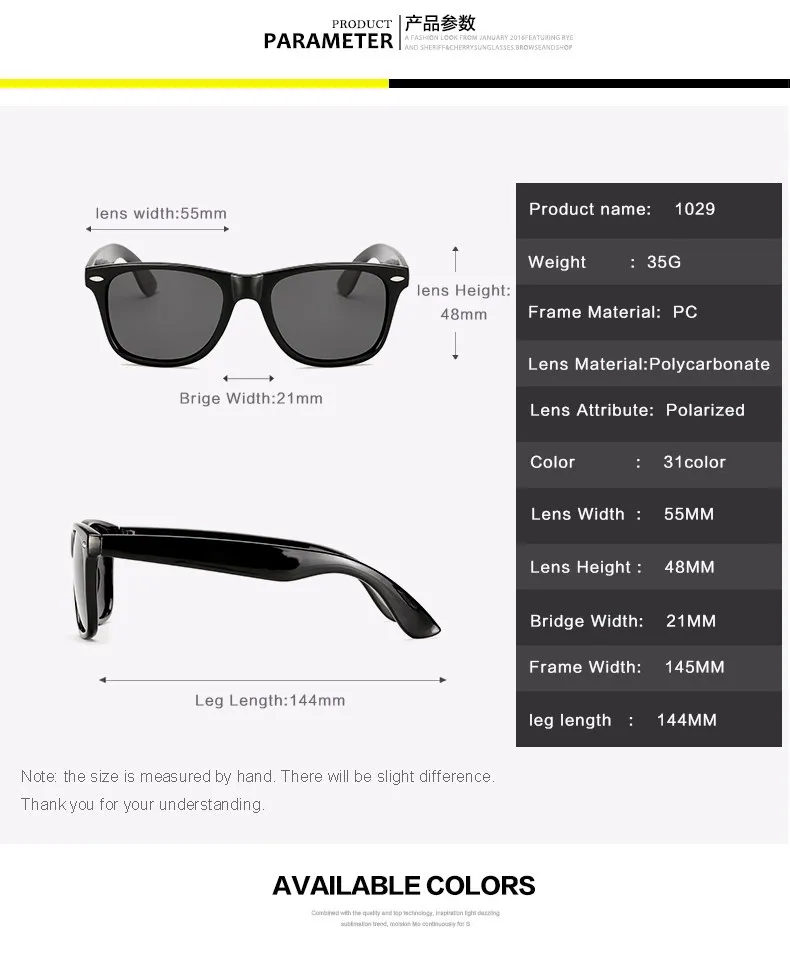 HJYBBSN Unisex Retro Polarized Sunglasses Mirror Lens Vintage Sun Glasses For Men Women Polaroid sunglasses uv400 retro de sol reader sunglasses