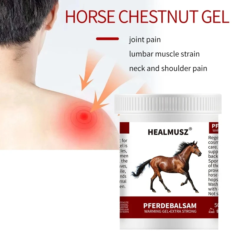 Pain Relief Cream 250/500ml Horse Chestnut Pain Relief Ointment Cervical Spine Joint Lumbar Disc Herniation Knee