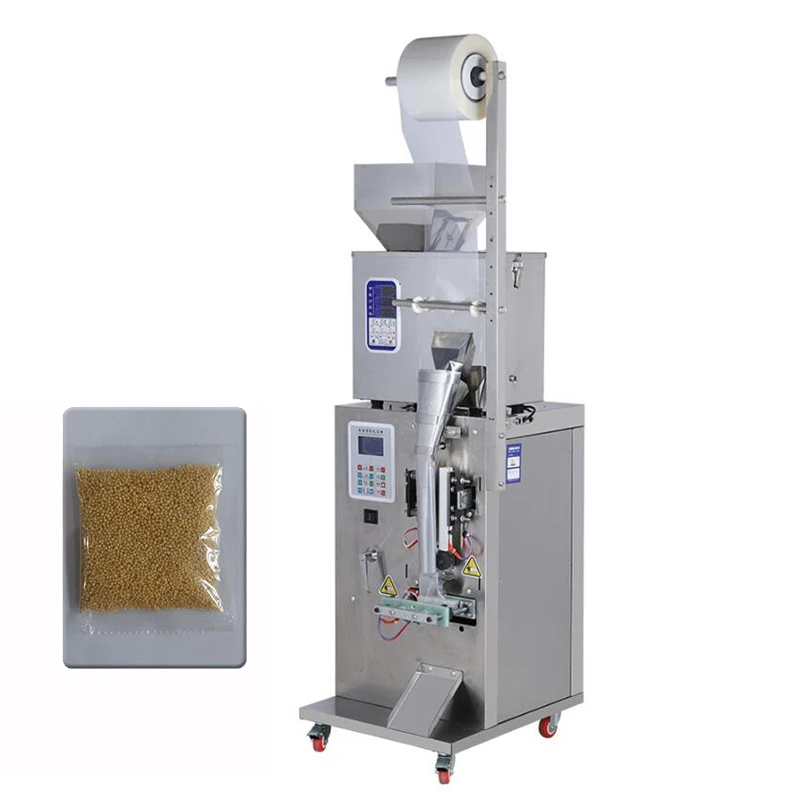 

Granule Powder Packing Machine For Sachet Grain Spices Rice Tea Automatic Filling Sealing Machine 1-100G