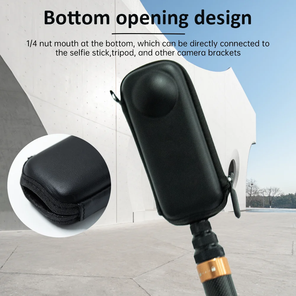 Insta360 X4 용 미니 보관 케이스, 휴대용 스크래치 방지 보호 운반 케이스 가방, Insta 360 X4 액션 카메라 액세서리
