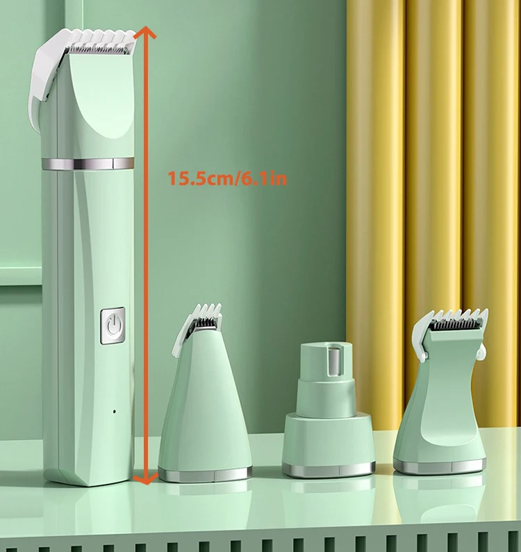 Recortador de pelo eléctrico 4 en 1 para mascotas, herramientas de aseo,  cortaúñas para perros, Kit de amoladora de uñas, máquina de corte de pelo  recargable profesional para gatos - AliExpress