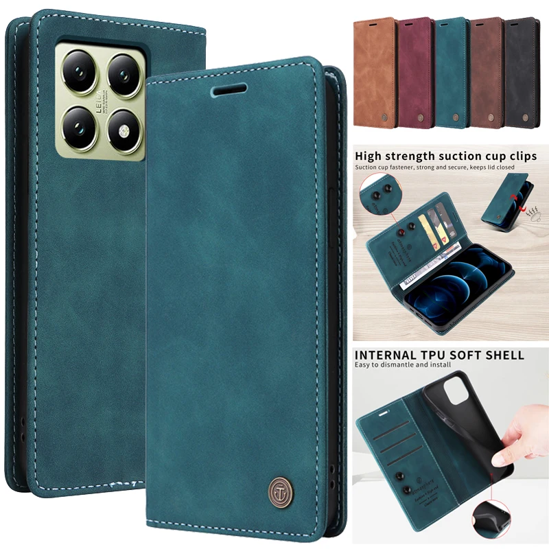 Xiaomi Wallet Flip Leather Magnetic Case 1