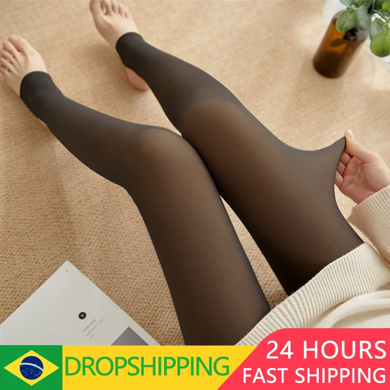 SpringWomanPantyhoseTranslucentWoolSockPantsWinterStocking