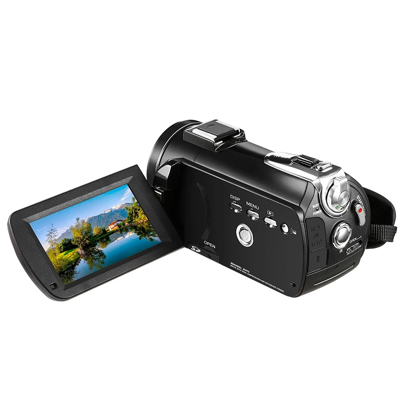 ORDRO AC3 4K videocamera digitale videocamera visione notturna a infrarossi funzione Webcam per YouTube Vlog Video registratore per uso domestico - immagine 3