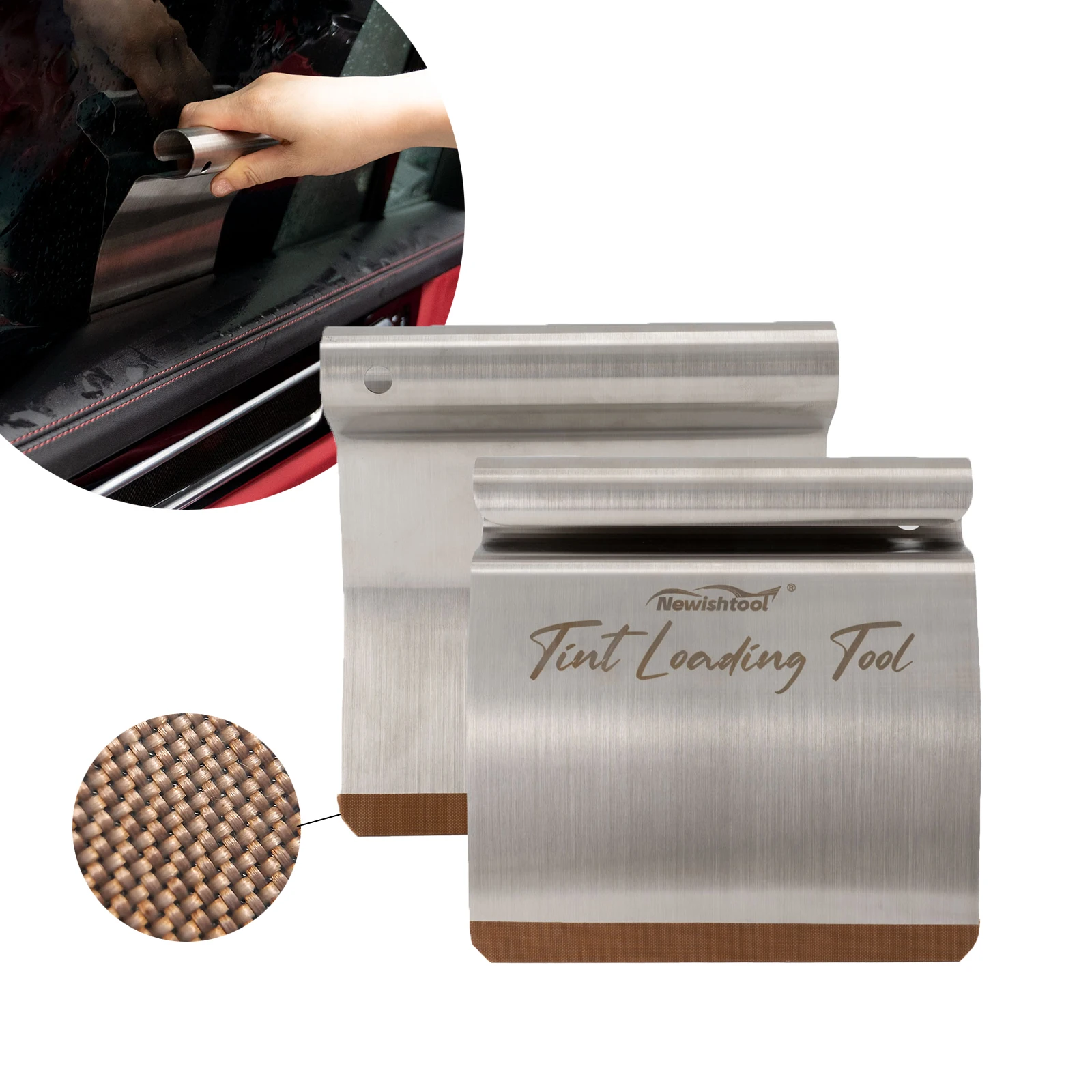 FOSHIO-2pcs-Pack-Metal-Tint-Loader-Tool-Window-Film-Edge-Tucking ...