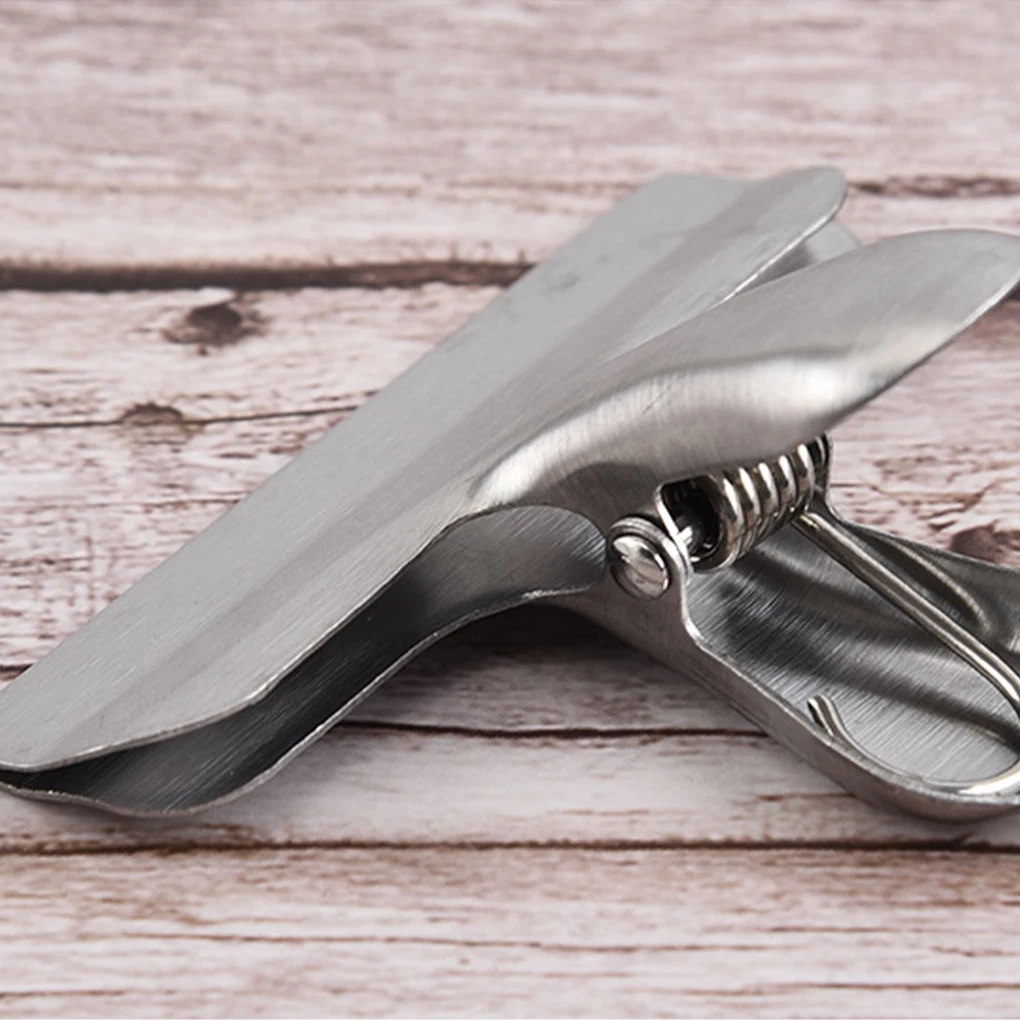 편리한 스테인레스 스틸 클램프, 견고한 미끄럼 방지 씰링 클립, 견고한 씰링, 강력한 그립, 10 개