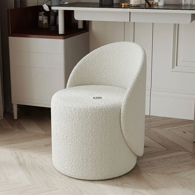 

Vanity Chair for Makeup Room Makeup Stool Dressing Stool Chair Minimalist Backrest Dressing Table Stool Girls Single Chair