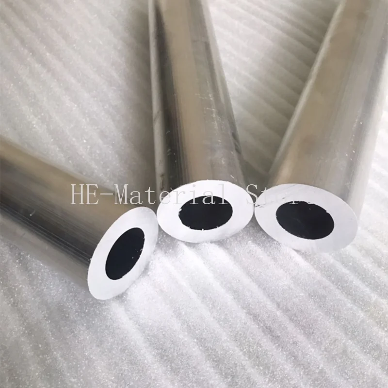 Aluminium Alloy Tube OD 32mm 32.5mm Hollow Round Aluminum Pipe ID 7/12/17/18/20/21/22-30mm Length 100mm 1Pcs 6061