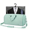 1pcs Foldable Garment Bag with Handheld Design Large Capacity Travel Storage Organizer for Suits & Clothes Duffel Bag 2