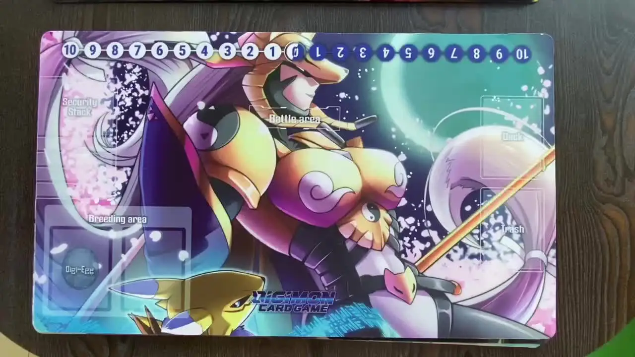 サクヤモン 巫女モード プレイマット 韓国限定 デジモンサクヤモンプレイマット TCG CCG カードゲーム ボードゲーム