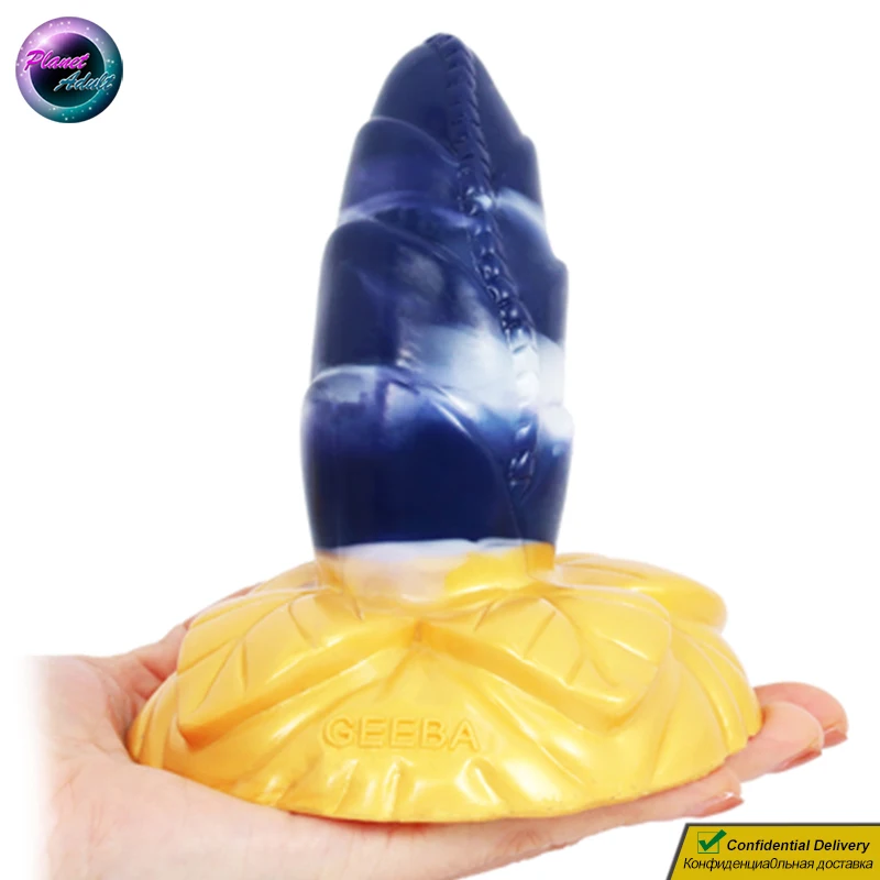 

12cm Silicone 'Flower Bud' Anal Plug Women Masturbator Funny Dildo Leaves Stand Sex Toys for Female Gay Pussy Anus Masturbation