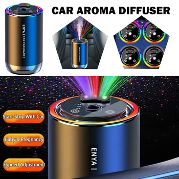 3-Color Starry Sky Top Car Aromatherapy Intelligent Spray Automatic Air Fragrance Sprayer Car Perfume Diffuser Suitable for Baby 1