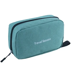 Compact Waterproof Hanging Toiletry Organizer (Green)