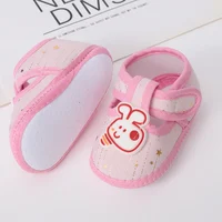 Summer Baby Sandals Toddler Casual Canvas Shoes Crib Shoes Breathable Walking Shoes Soft Sole Non-slip Newborn First Walkers 3