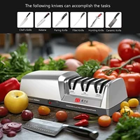 TAIDEA Professional Electric Knife Sharpener - 3-Stage System, Restore and Polish Blades Effortlessly Kitchen Sharpener 2