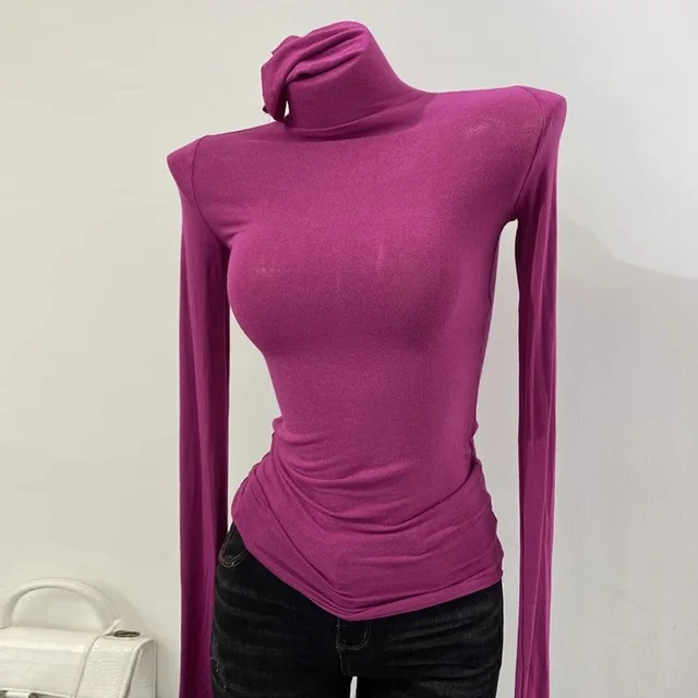 Long Sleeve Turtleneck Top 4