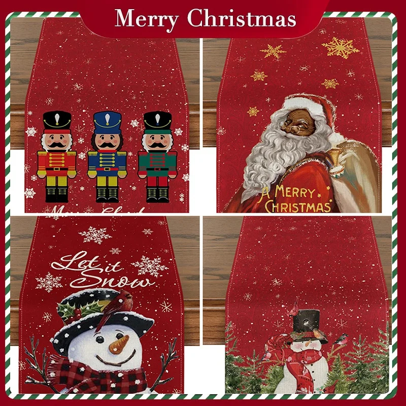 Table runner Christmas decoration for home table desk Dia De Muertos