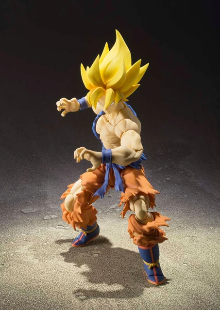 Bandai Original Anime Dragon Ball Z Super Saiyan Goku Figuarts Figura Shf  Full Power Cell Game Model Ação Figurais Presente Brinquedos - AliExpress