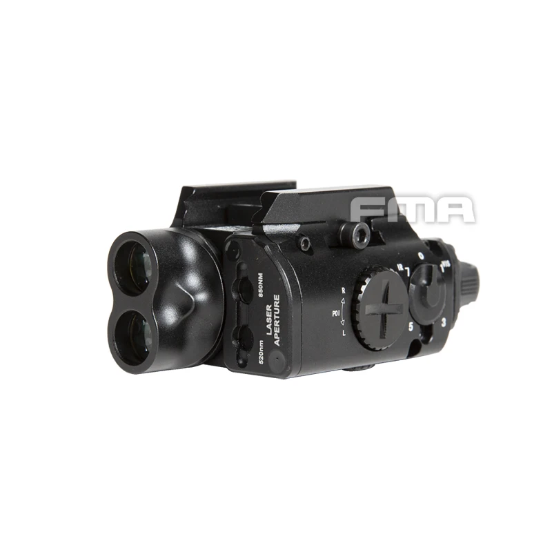 Outdoor Product FMA Tactical XVL2 IRC Light LED Torch Red Laser
