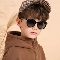New Children Sunglasses Fashion Colorful Kid Sun Glasses Boy Girl Unisex Vintage square Goggle UV400