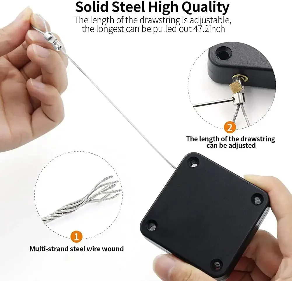 Automatic Sensor Closing Sliding Door Bracket Door Closer Punch-free Adjustable Cute Stopper No Punching Newestc