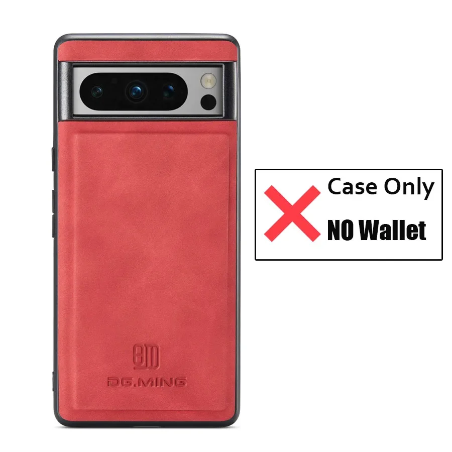 Luxury Magnetic Leather Wallet Phone Case with Kickstand and Credit Card Holder Cover