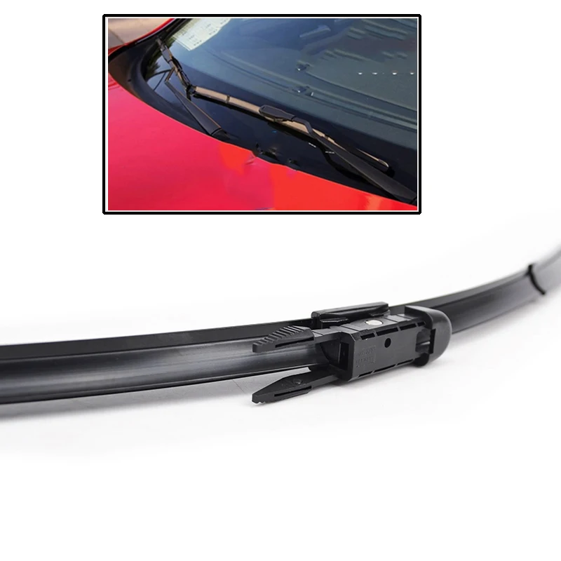3Pcs/Set Windscreen Flat Wiper Blades Front Rear Set For Fiat Grande Punto 2005-2011 Windshield Wiper For Punto Evo 2009-2013 - Image 5