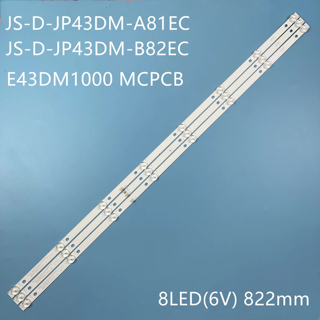 LED backlight strip for BBK 43LEX-7158/FTS2C 43LEM-1043/FTS2C 43LEM-5043/FTS2C JS-D-JP43DM-A81EC (80510) E43DM1000 MCPCB led light led cabinet light mini led light stick led fill light led light bar