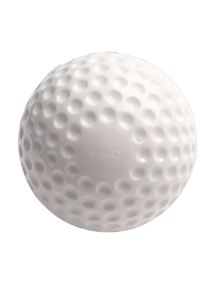 1 X Soft Baseballs Dimpled Baseballs Softball 9/12 Inch Pitching Machine For Hand-Eye Coordination Hitting Fielding