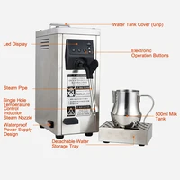 Welhome 220v Professional Milk Steamer Commercial Milk Foaming Machine Milk Steamer With Temperature Setting Milker 2