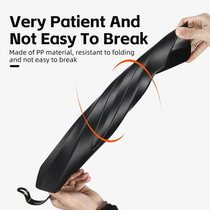 WEST BIKING Widen Bicycle Fender Durable Mountain Bike Fender For 26/27.5/29 Inch MTB Adjustable Fenders Set Cycling Protector