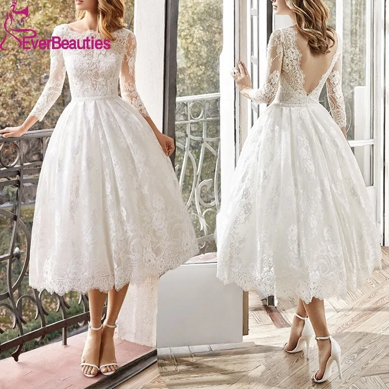 

Robe De Mariée Boho Lace Wedding Dress for Woman 2024 Long Sleeves Vestidos De Novia Bride Dress A Line Bridal Gowns