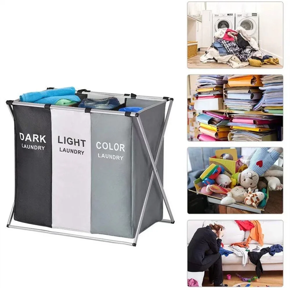 Clothes Laundry Basket Foldable Storage Basket