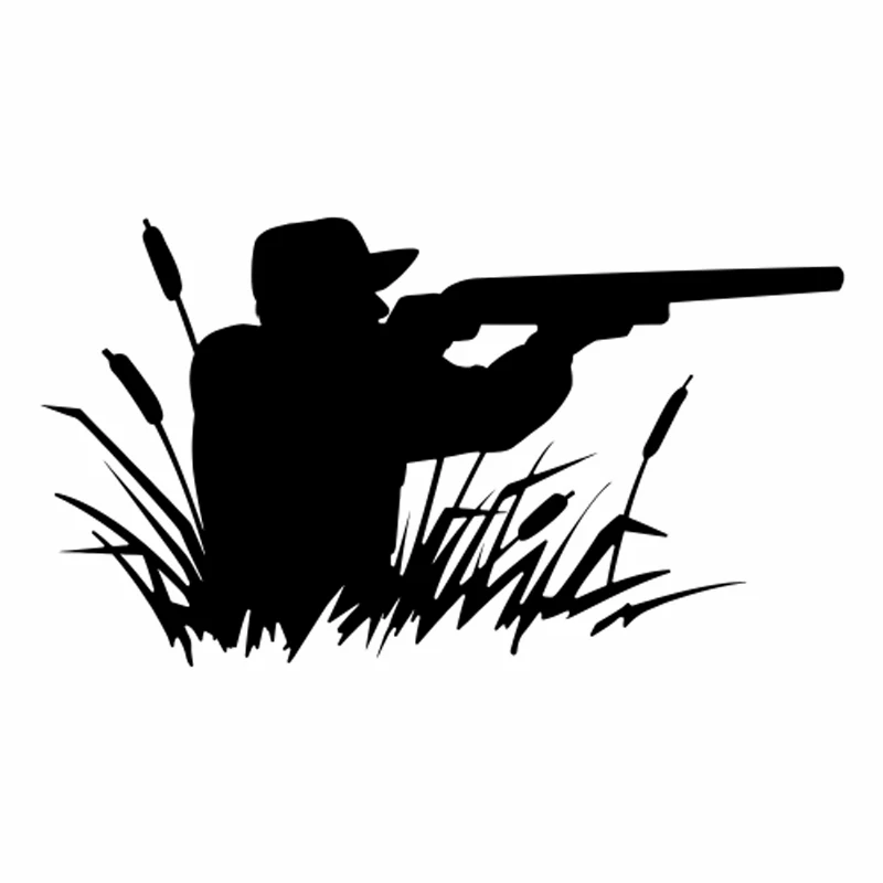 

Красивый крутой виниловый бампер для окна, Стайлинг Hunter, 16 Х9 см, автомобильные аксессуары, мотоциклетные наклейки, принадлежности