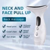 4 Modes Electric Face Neck Massager Vibration Lifting Device LED Photon Facial Neck Skin Care Massage Home Beauty Tool 3