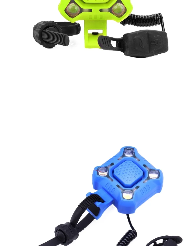 Mountainous Fahrrad-Front-USB-Aufladung, aufgeladene Hupenklingeln, Rücklichter, Fahrradzubehör_voghion.com