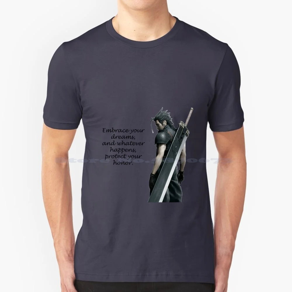 Final Fantasy Crisis Core T-Shirt 100% Cotone Tee Final Fntasy Final Fantasy Crisis Core Final Fantasy Vii Ff7 Ffvii Suirt