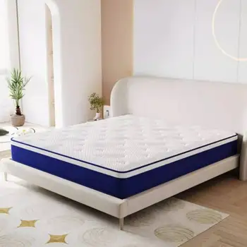Hard High Quality Mattresses Spring Comfortable Cozy Firm Queen Memory Foam Mattress King Size Colchones Matrimoniales Furniture
