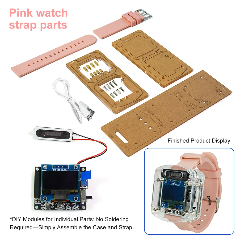 ตัวเลือกสินค้า นาฬิกาอัจฉริยะ DIY พร้อม AI สนทนาผ่านคลาวด์