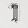 Bathroom Hair Tool Holder Space Aluminum Straightener Holder Rack No Punching Hair Curler Holder Build In Cable Management Slot 4