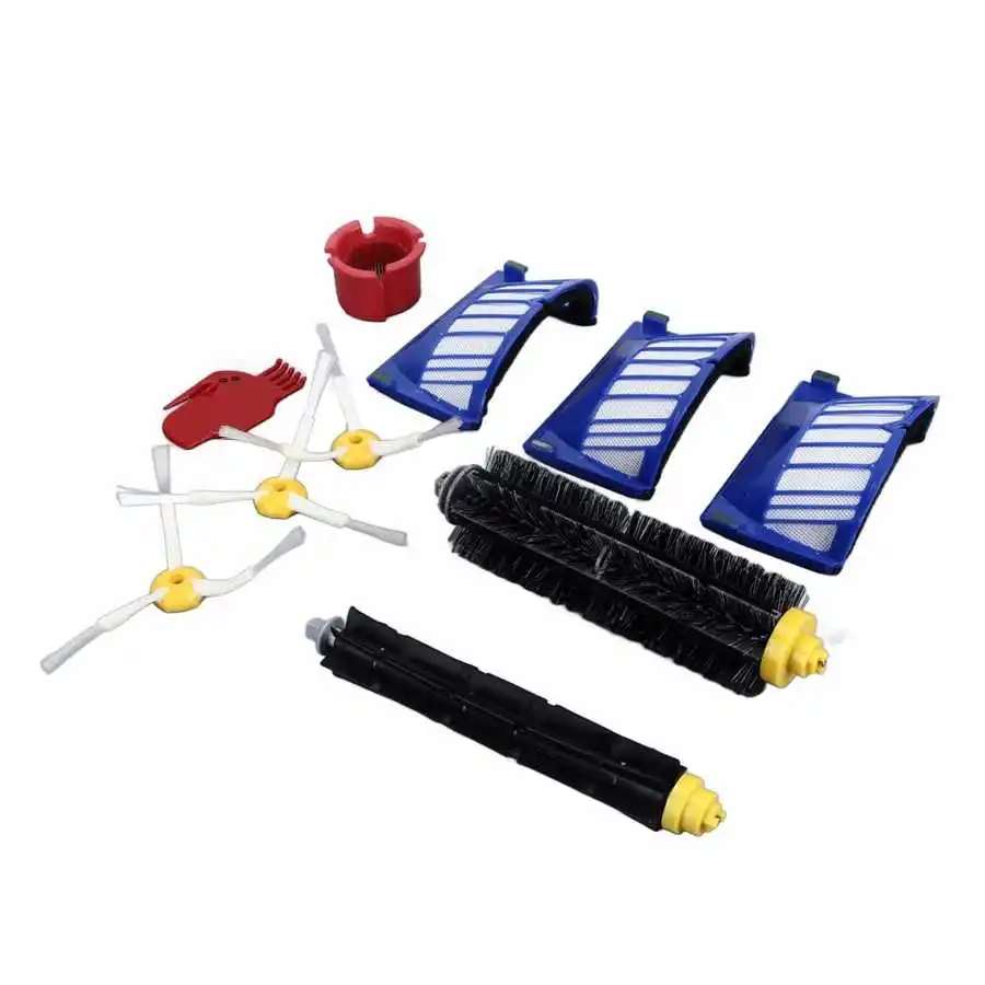 

Роликовые фильтры, боковые щетки, наборы для очистки, запасные части для Roomba 600, 675, 690, 670, 671, аксессуары для уборки дома